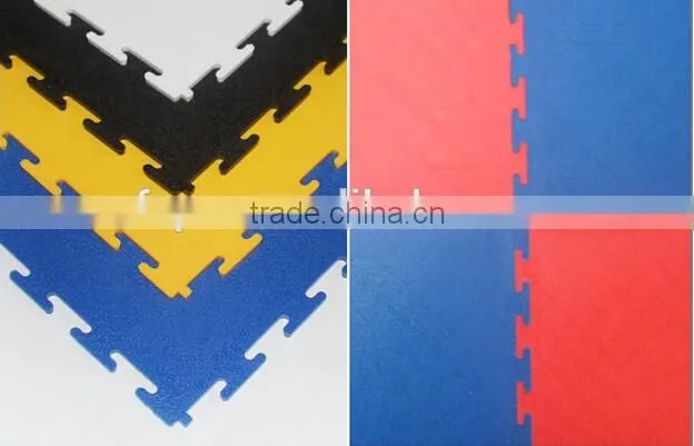 2016 hot sales interlocked heavy duty sturdy plastic garage floor tiles with texture top