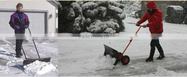 galvanized snow shovel cart with wheels TC4008