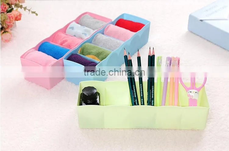 Underwear Tie Socks Plastic Storage Divider Box