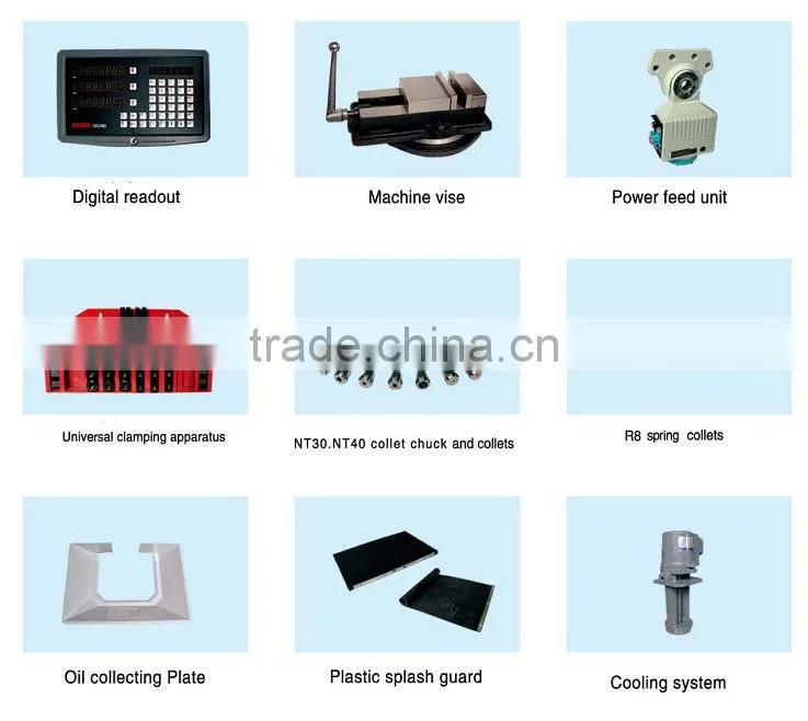 X6325A Low Price Turret Milling Machine