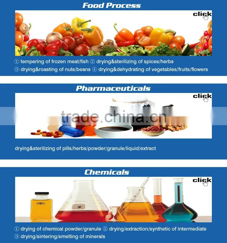 batch type microwave vacuum dehydration machine