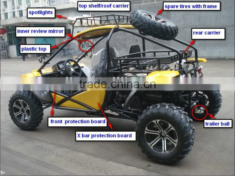 RENLI 1100cc 4x4 Crazy Cross Go Kart