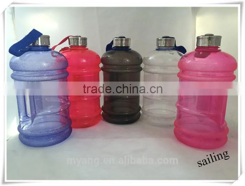 2.2 liter Water jug with side handle/Drinking Water Plastic Bottle/BPA FREE plastic water jug, plastic water bottle