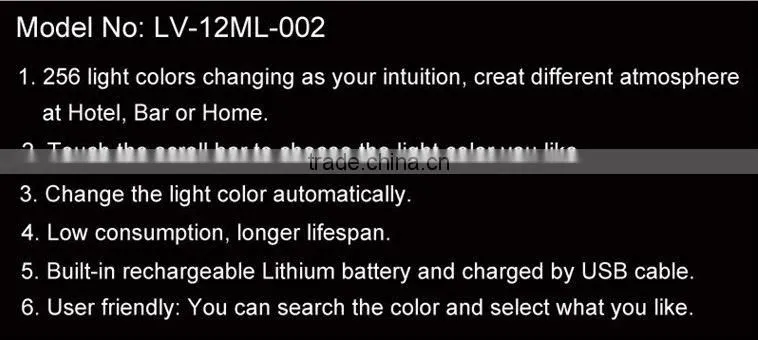 new excellent indoor multicolor led mood light