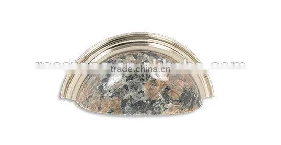 cup pull-PC-BN granite pull cup pull brushed nickel for kitchen and bathroom