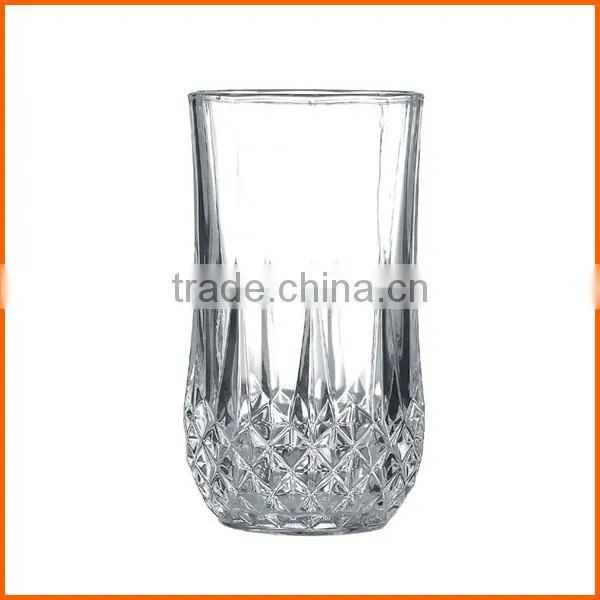 High quality drinking clear glass cup manufacturer