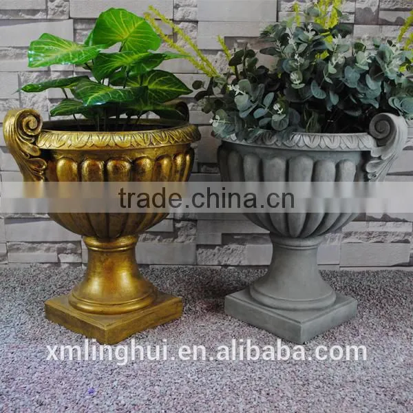 Hand Carved Finishing and Pots Type decorative outdoor planters