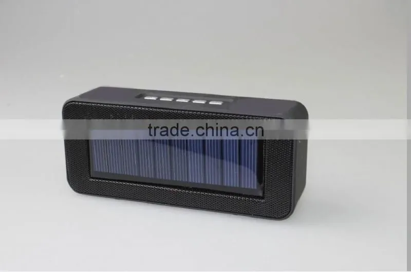 Factory Direct Sale New Arrival Outdoor Portable Solar Bluetooth Speaker Wireless Colorful Solar Speaker Support TF Card