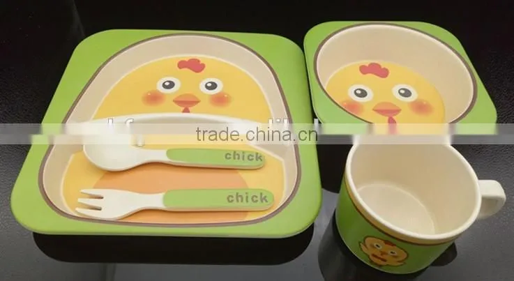 Factory direct Lovely children water cup ,tableware,alibaba kids divided plate