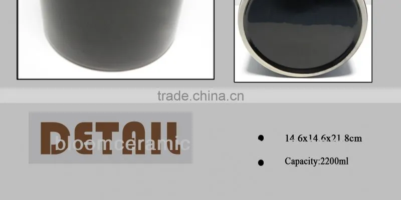 Porcelain food container for food stock