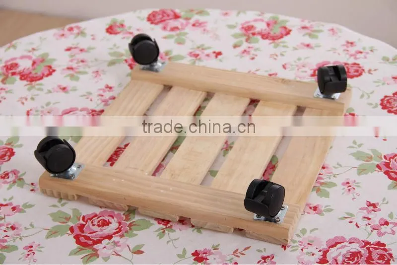 Burning wood flower-stand restoring ancient ways
