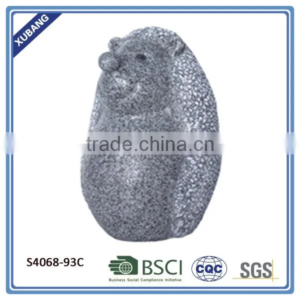 2017 Sandstone Garden Decoration Hedgehog Animal Ornaments