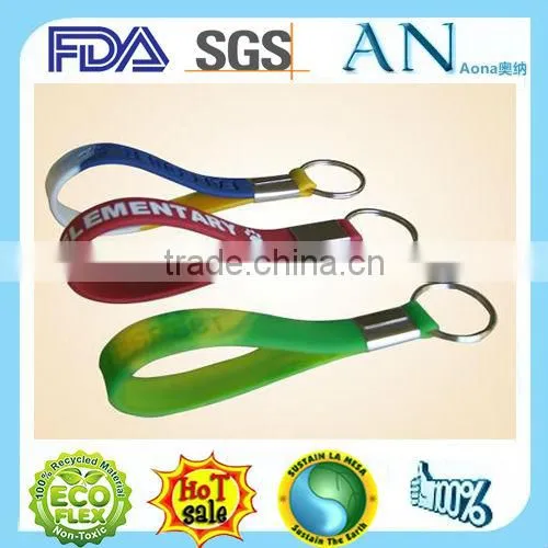 custom silicone keychain with different style logo in cheap price and fast delivery