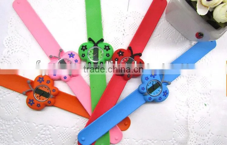 2013 hot sale silicone children slap watch