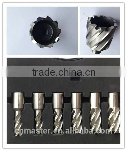 HSS Annular Cutter Sets 7pcs with plastic case