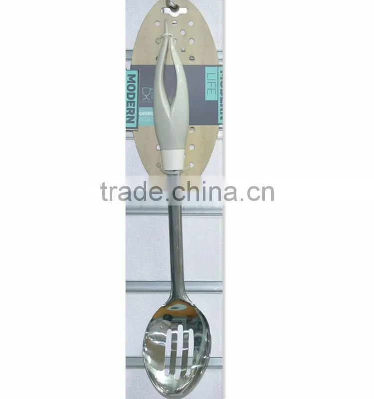 NT-6812 Kitchen Utensil Tool Stainless Steel Slotted Spoon