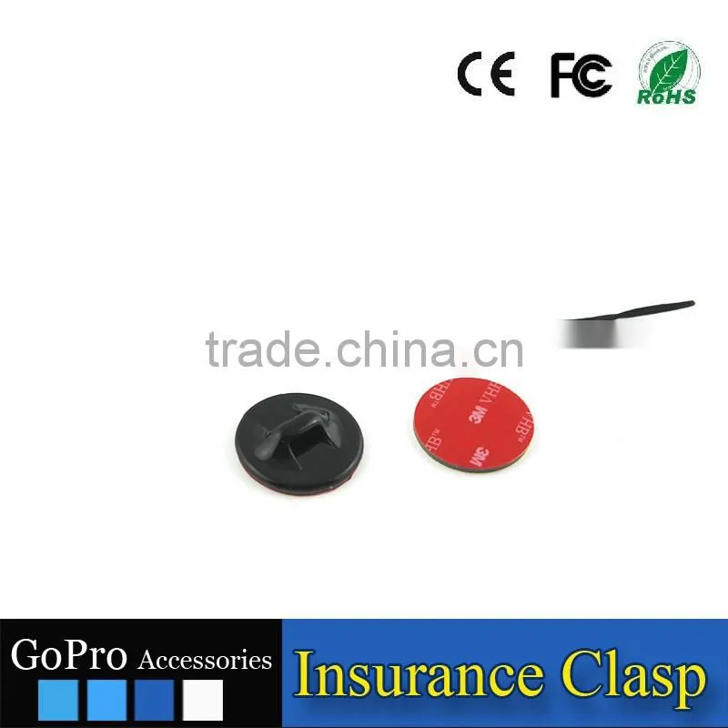 2016 New Wholesale GoPros insurance clasp 3M sticker for gopros heros 4 3 3+ GP06