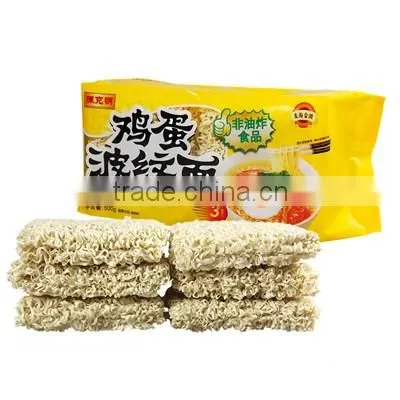 Organic instant food chicken flavour instant noodles