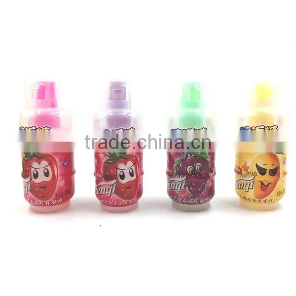 Sour Fruity Drink Gas Tank Shape Super Spray Candy