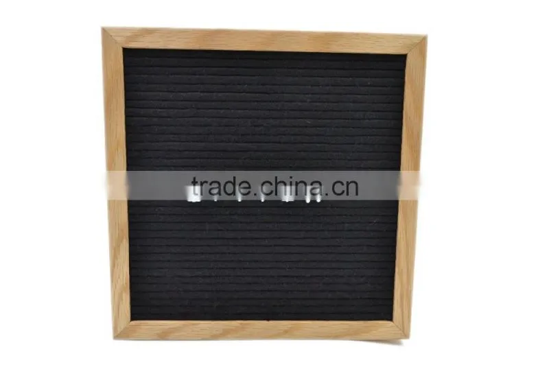 2017 hotseling oak felt letter board with 290 letters