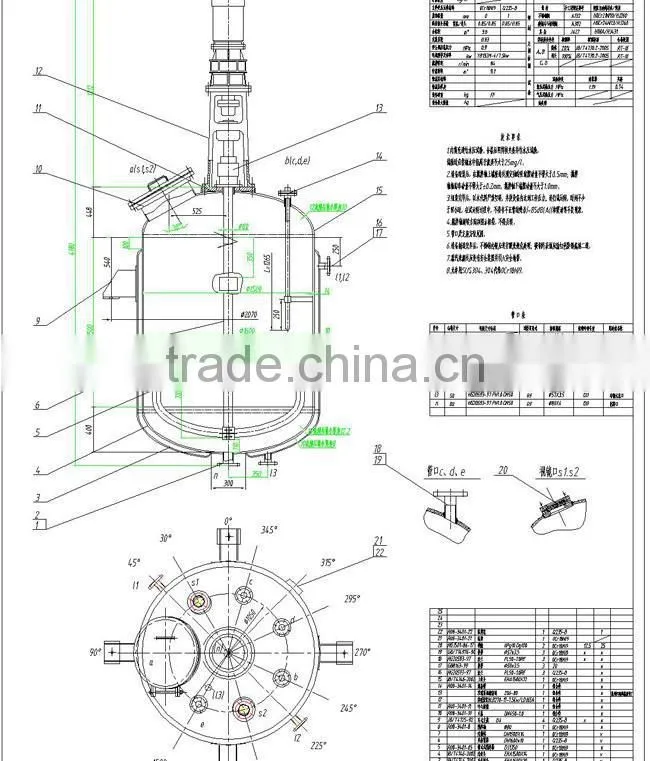 Cheapest Most Advanced Explosion-Proof Technical 100l Reactor