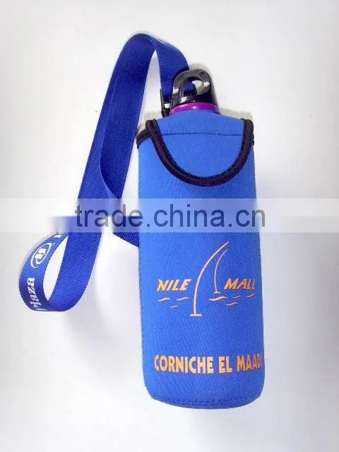 bottle holder strap with carabiner