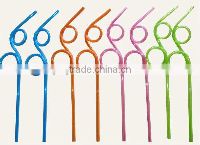 Flavored drinking straw hard straw