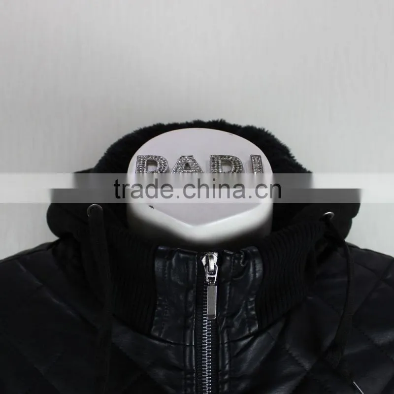 HOT Men Black Fashion XXX Leather Jacket