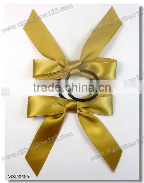 Elastic ribbon bow for perfume