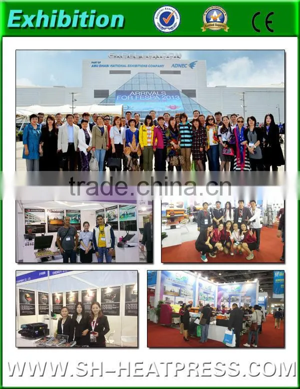 Automatic Four Stations Heat Press machine,six station heat press machine with CE CERTIFICATE