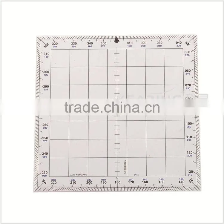 Shanghai kearing brand plastic square ruler for flight industry # KPP-6