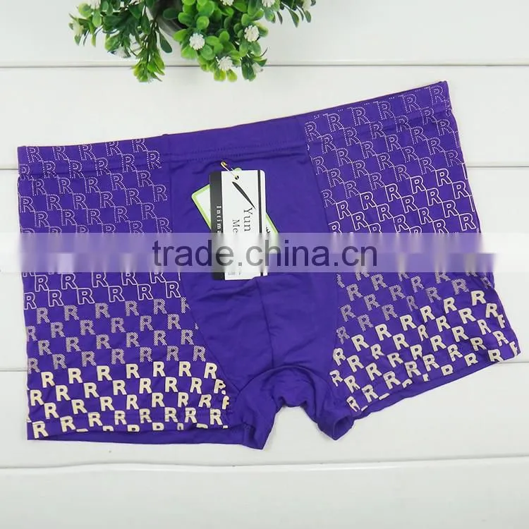 Wholesale brand Yun Meng Ni men underwear fancy printing men boxers panties