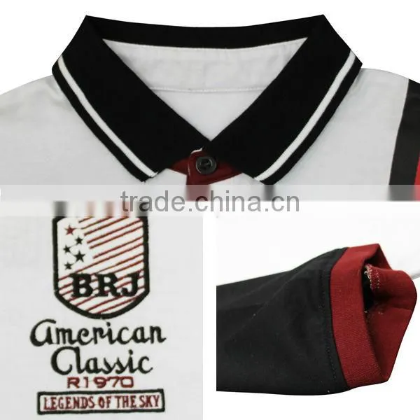 Latest Design Hot Selling Customized Wholesale Men Polo Shirt With Fashion Pattern