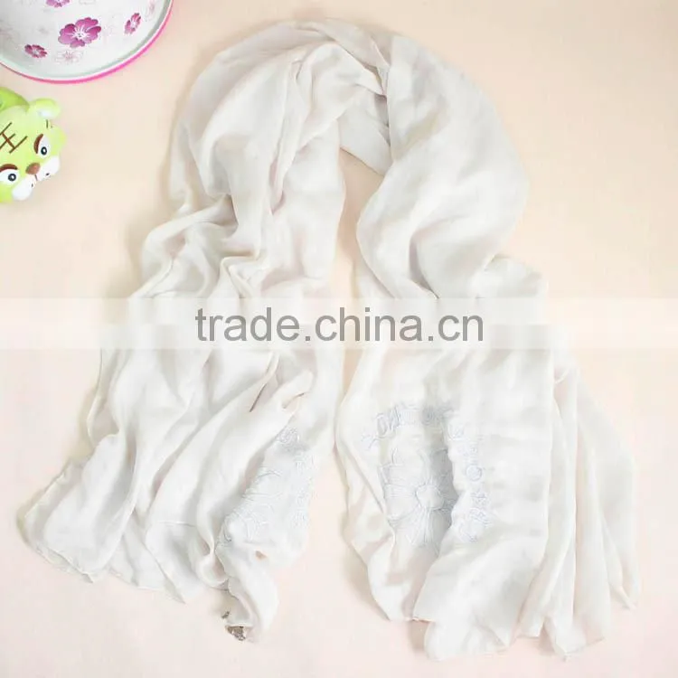 Summer new arrival fashion wholesale Silk children print scarf