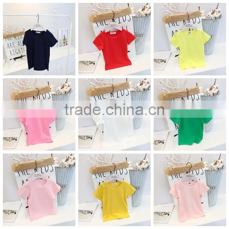 Fashion nova clothing 100%Cotton Kids Boys T Shirts baby clothes
