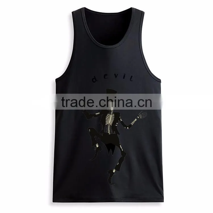 Bulk Printing Cheap Design Your Own Mens Bodybuilding Funny Sport Gym Tank Top