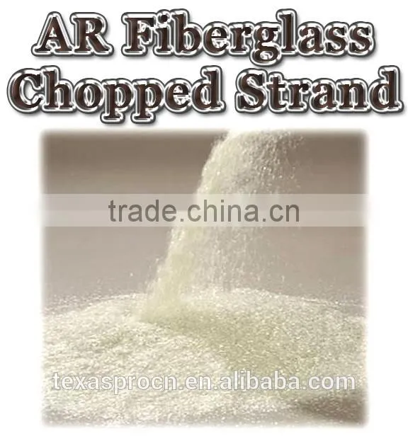 ZrO2 16.5% Alkali Resistant Fiberglass Chopped Strands