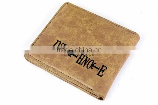 Death Note PU wallet cosplay L purse costume accessory wallet short wallet Hight quality
