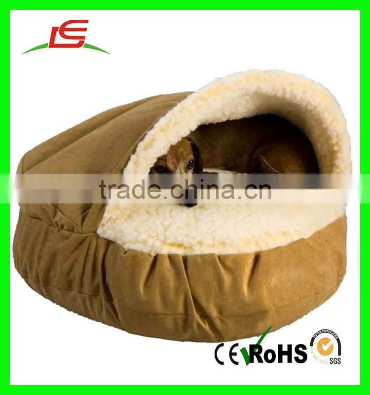 2016 Factory direct sale hot selling cute plush animal shaped pet bed