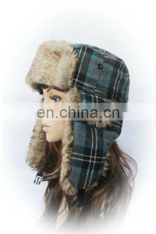 Hot Sale Unisex Earflap Russian Winter Hat