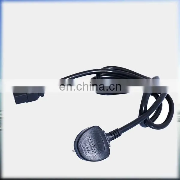 Uk power Cord moulded plug fused 5AMP CABLE SASO