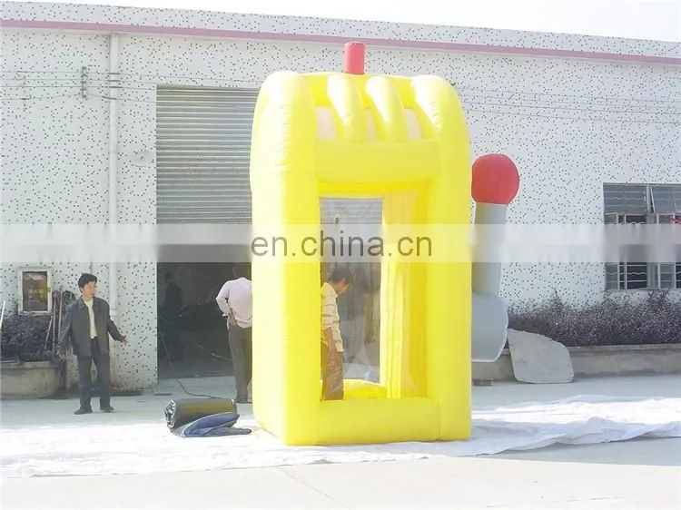 2016 Hot Sale inflatable cash machine,Inflatable money booth, inflatable products (& Catch money )