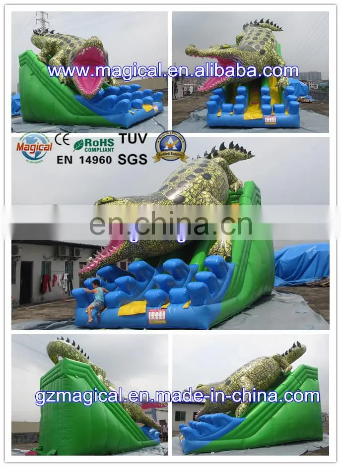 new design apple tree super fun kids inflatable dry slide