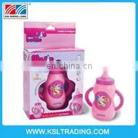 New plastic toys for kids cute bottle toys kids with music and light