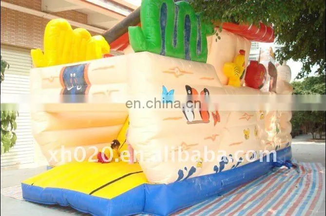 Inflatable bouncer slide combo, Inflatable pirate slide, inflatable slide