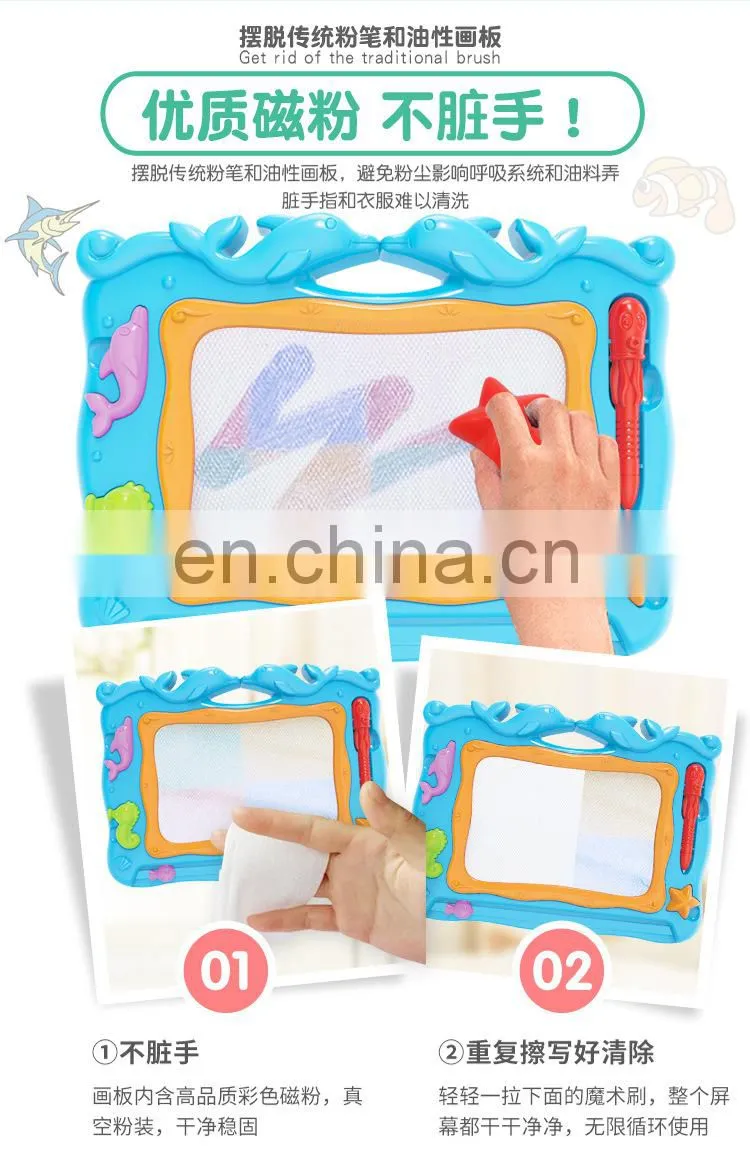 Magnetic Drawing Board, Colorful Kid Learning Magna Doodle