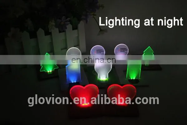 New design promotional gift Card lamp LED lamp