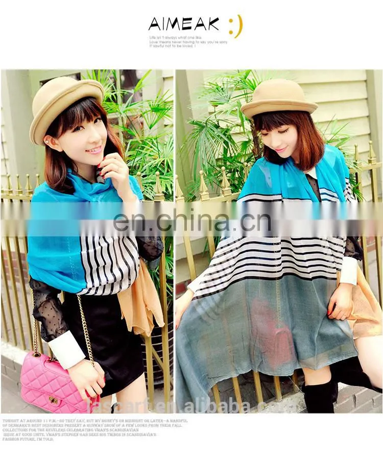 2015 Newest style fashion design long South Korea pashmins(PP079CL)