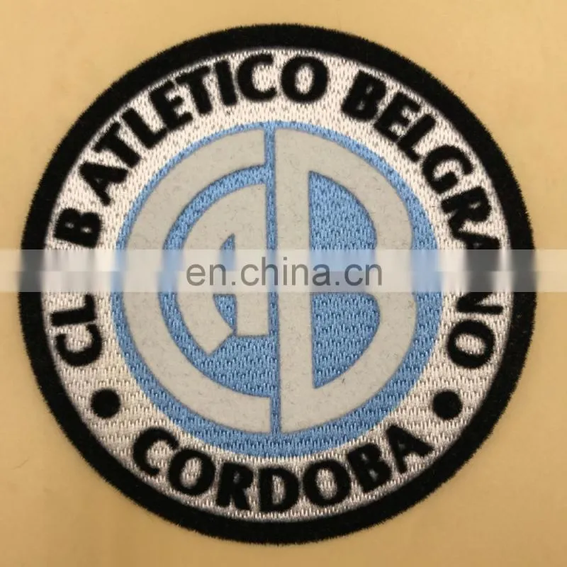 China manufacturer 3d flocking self adhesive flocking patch for clothing