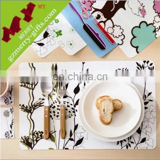 PP placemat / custom pvc placemat